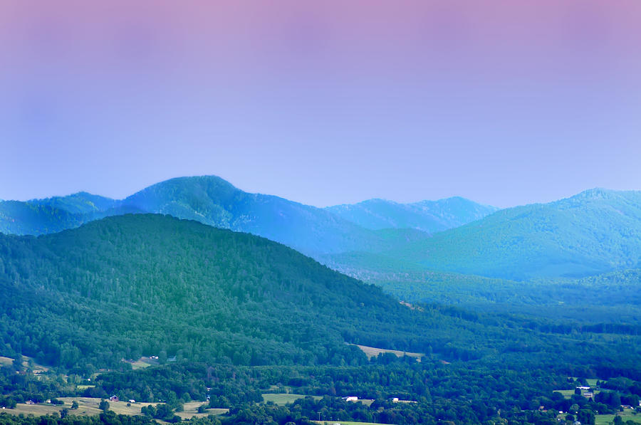 Blue Ridge Mountains Photograph by Bill Cannon