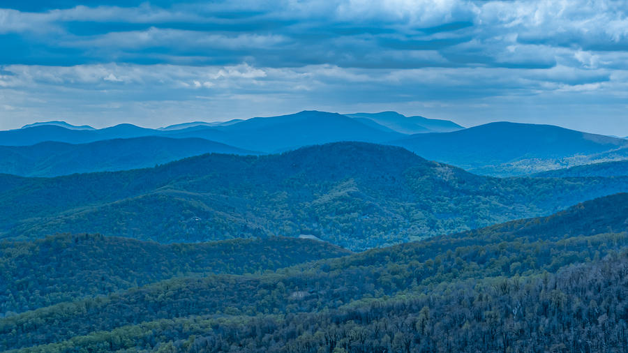 Blue Ridge Mountains Photograph by Brenda Jacobs