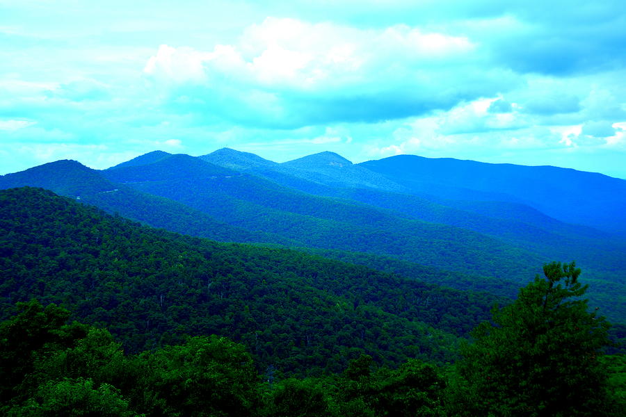 Blue Ridge Mountains Photograph by Lisa Wooten