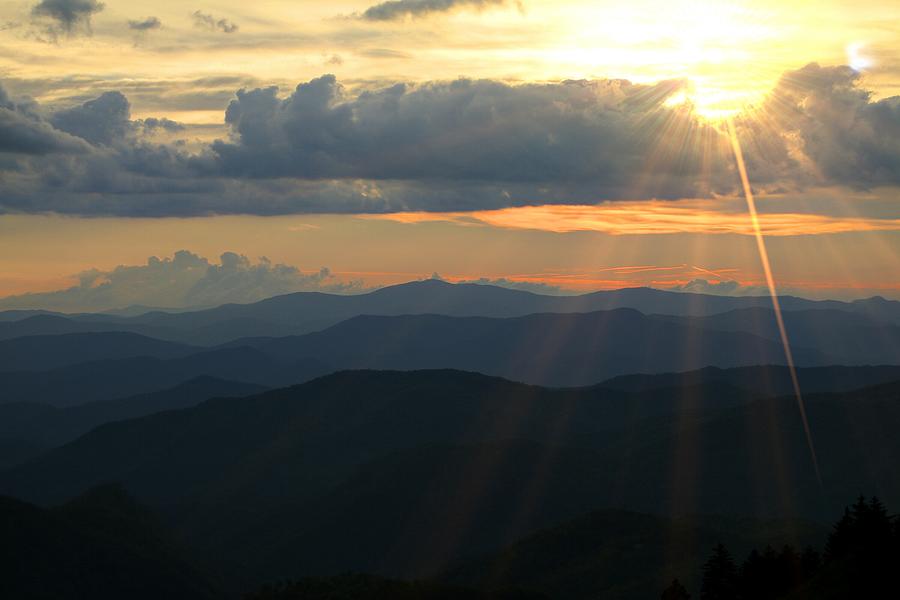 Blue Ridge Mountains Majesty Photograph by Carol Montoya
