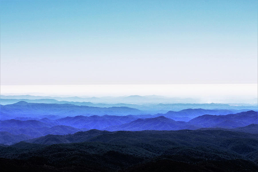 Blue Ridge Mountains Painting by Mindy Newman