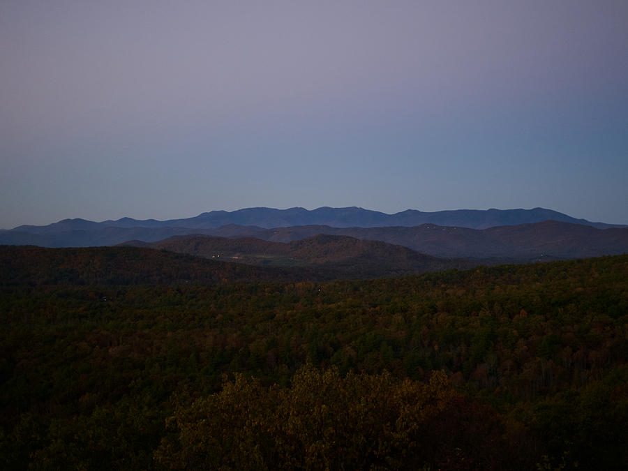 Blue Ridge Mountains Morning Photograph by Lara Morrison