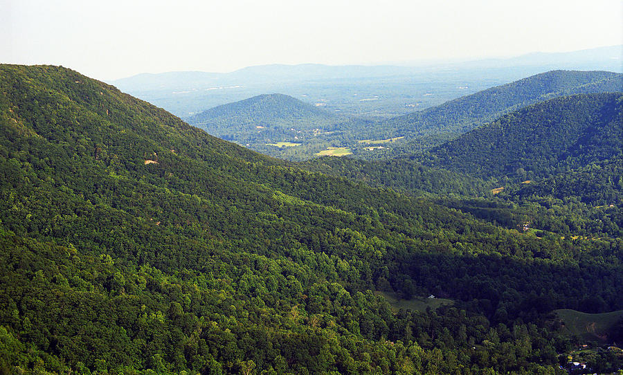 Mountain Photograph - Blue Ridge Mountains of Virginia 2008 #6 by Frank Romeo