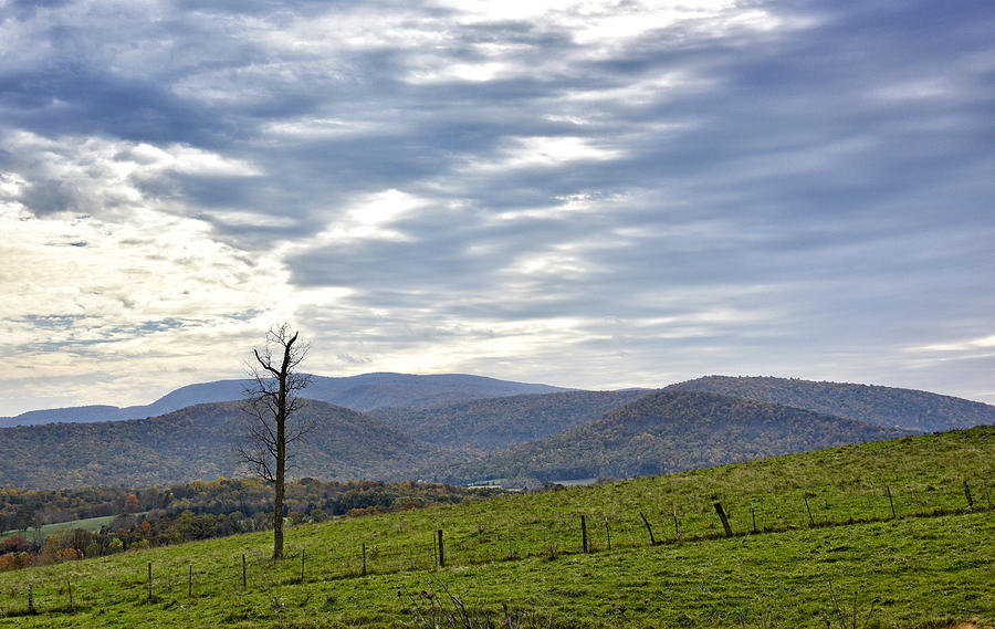 Blue Ridge Mountains - Virginia Photograph by Brendan Reals