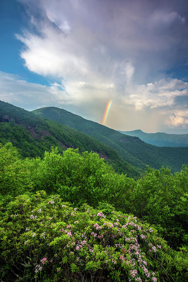 Blue Ridge Parkway Nc Stormy Weather Photograph