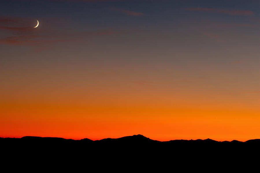 Blue Ridge Parkway sunset Photograph by David Freuthal