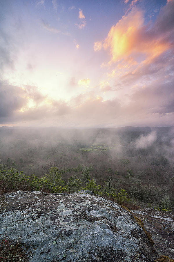 Light Photograph - Blue Ridge Parkway - The Light by Jason Penland Light Photograph - Blue Ridge Parkway - The Light by Jason Penland