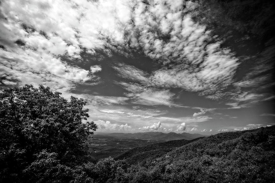 Blue Ridge Sky Photograph by Alan Raasch
