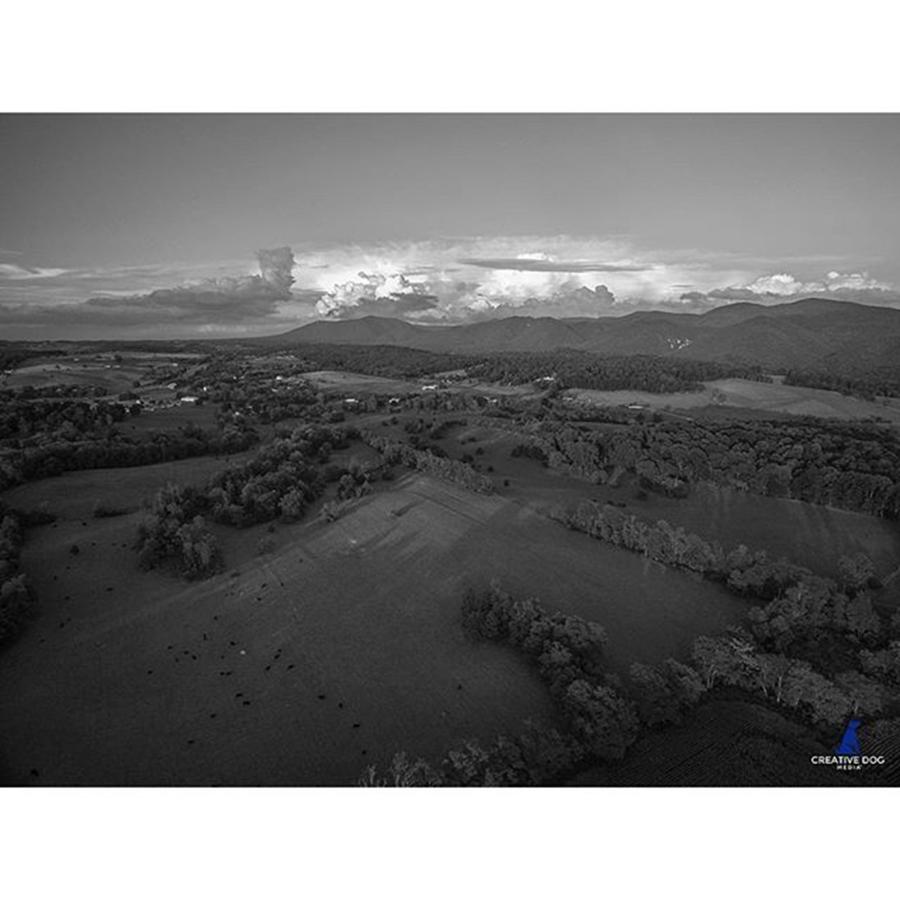 Blue Ridge Storms - #loveva Photograph by Creative Dog Media 
