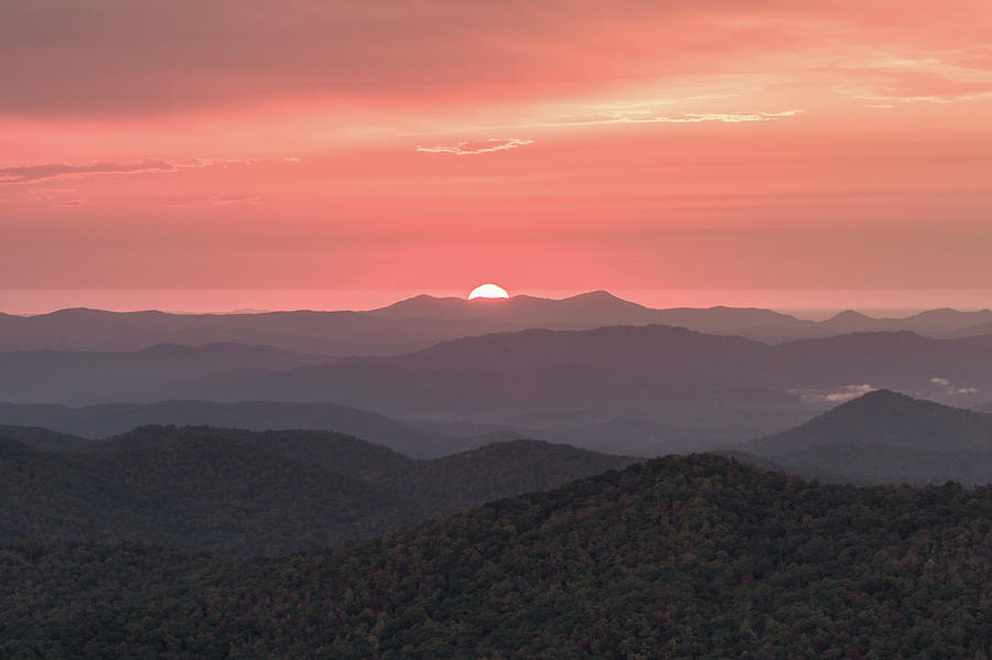 Blue Ridge Sunrise Photograph by Bill Swindaman | Fine Art America