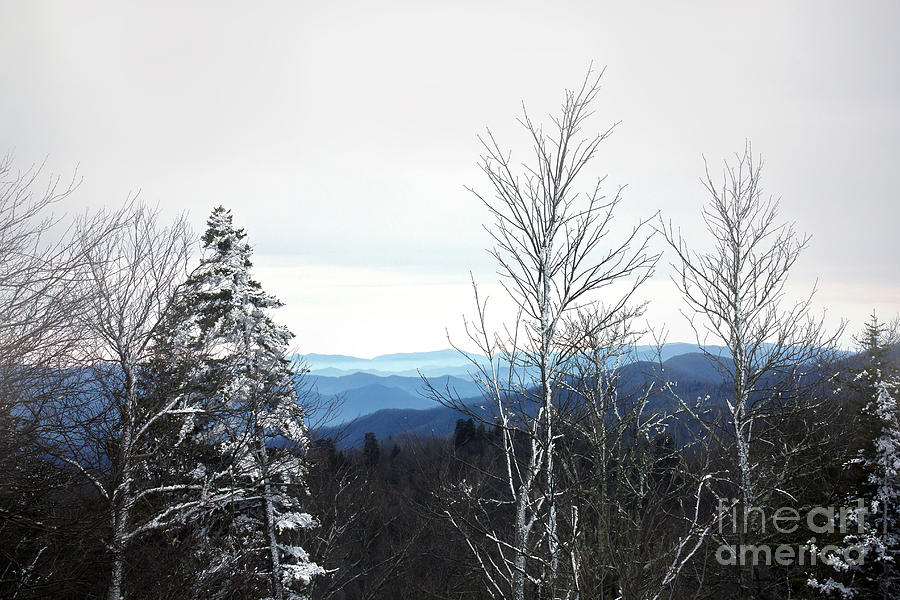 Blue Ridge Winter Photograph by Joan McCool - Fine Art America