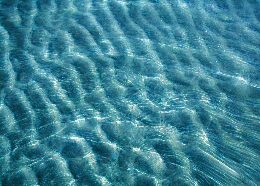 Blue ripples Photograph by Linda Sannuti