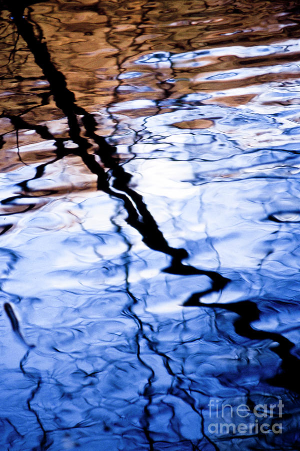 Blue River I Photograph by Heiko Koehrer-Wagner
