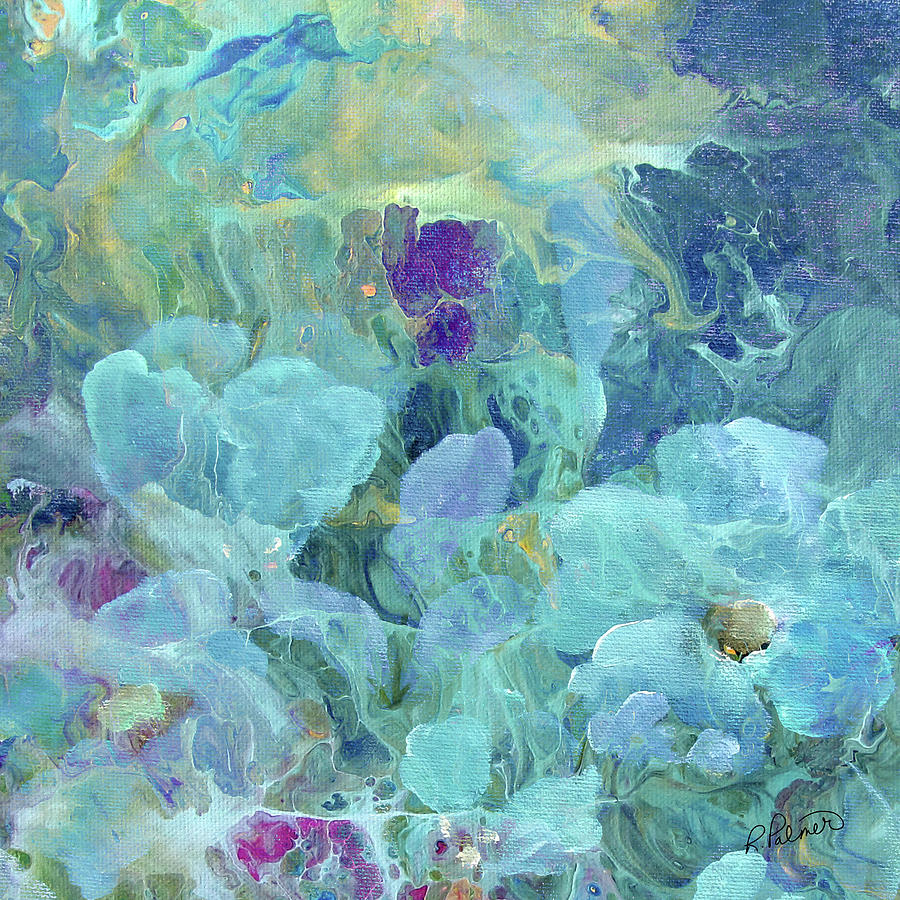 Blue Romance Digital Art By Ruth Palmer 3571