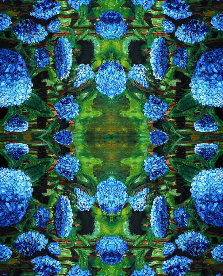 Blue Rotation Digital Art by Deborah D Russo