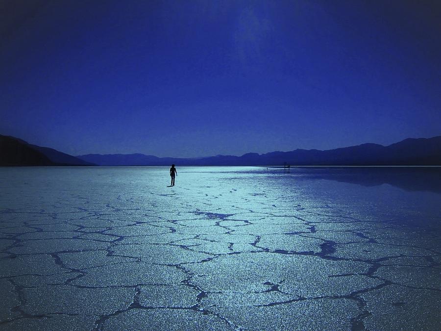 Blue Salt Photograph by Mark Mitchell