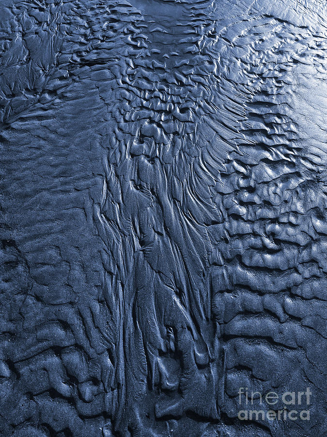 Blue Sand Photograph by Nicholas Burningham