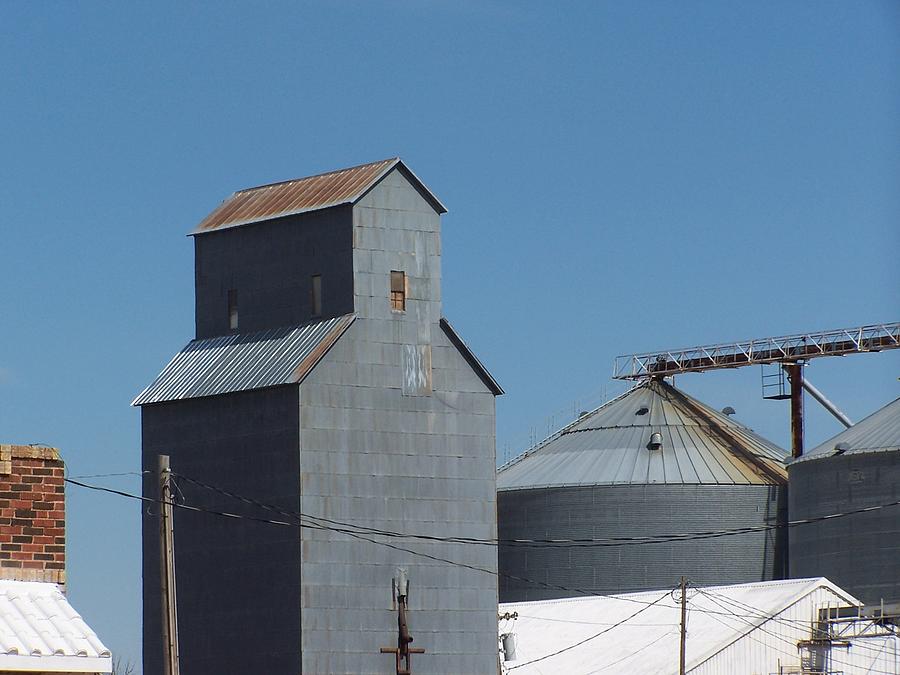 Blue Silo Photograph by David Gianfredi - Fine Art America