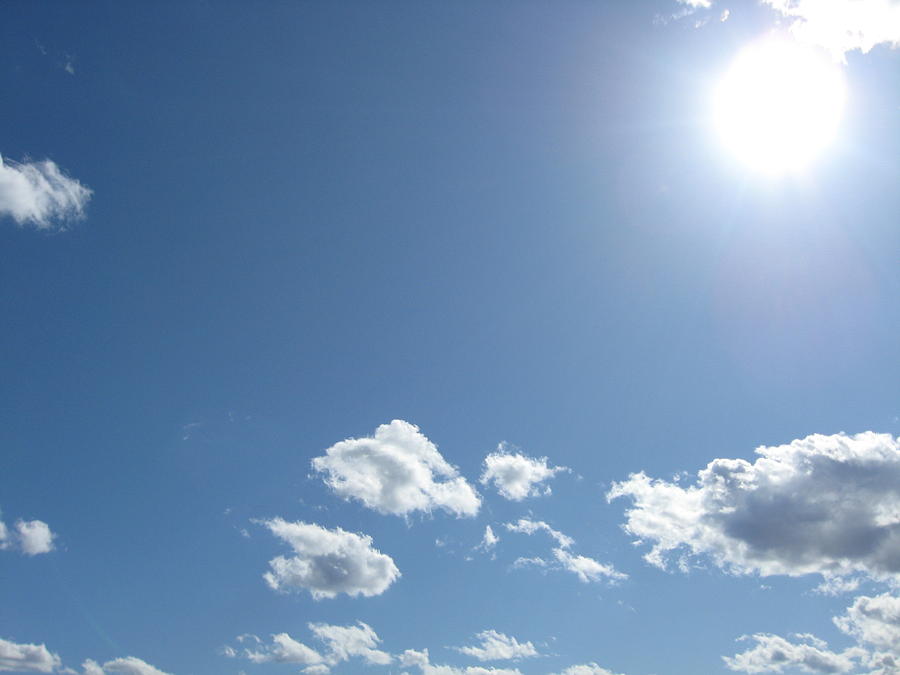 Blue Skies Smiling At Me Photograph by Shelia Howe