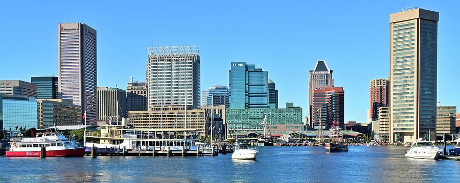 Blue Sky Baltimore Bay Photograph by Frozen in Time Fine Art Photography