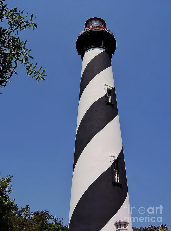 Blue - Sky - Lighthouse Photograph by D Hackett