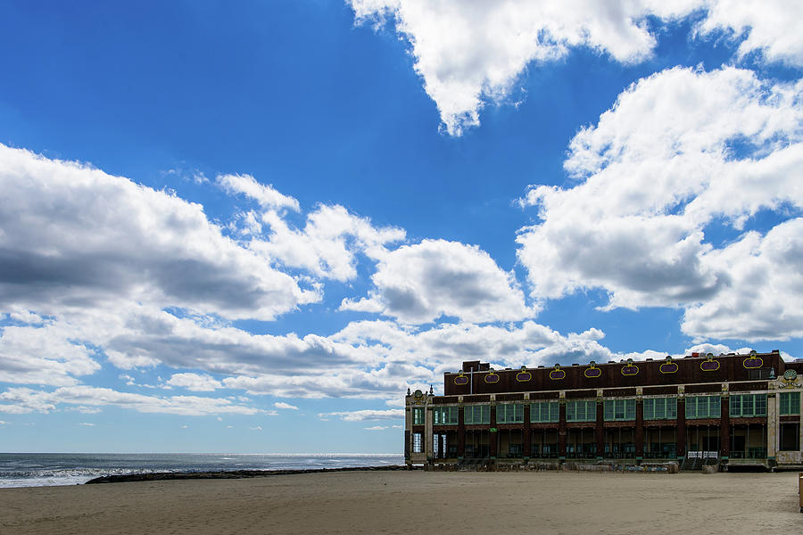 Blue Sky Over Convention Hall by Marlo Montanaro Blue Sky Over Convention Hall by Marlo Montanaro