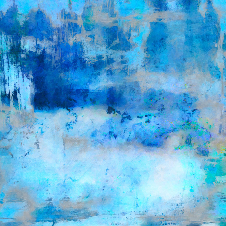 Blue Skys Ahead Painting by Ricki Mountain
