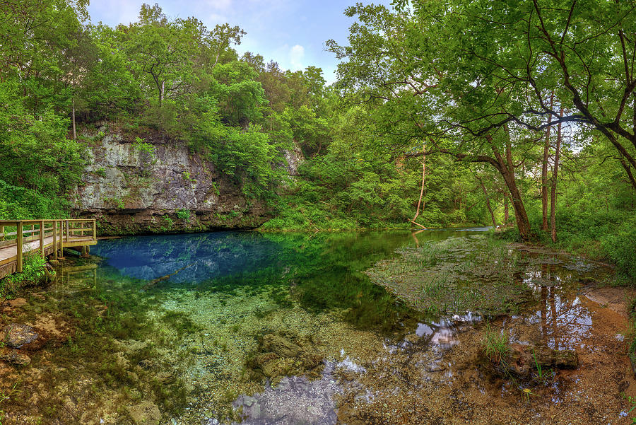 Blue Springs II Photograph by Robert Charity