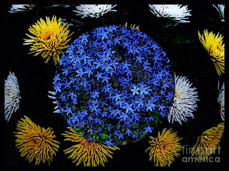 Blue Star Planet  Photograph by Joan-Violet Stretch