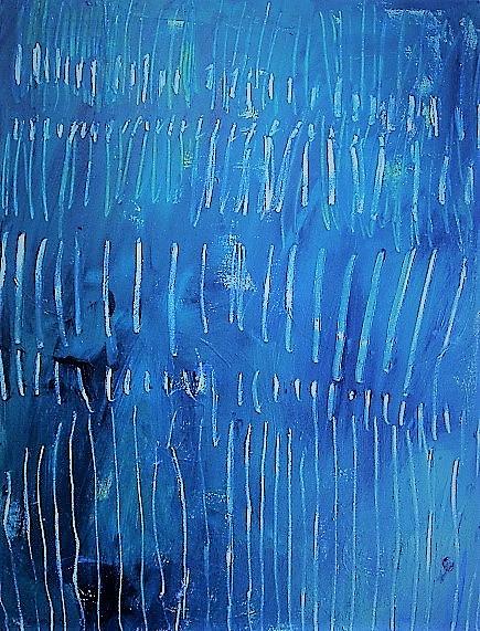 Blue stripes by Liliane DUMONT-BUIJS Blue stripes by Liliane DUMONT-BUIJS