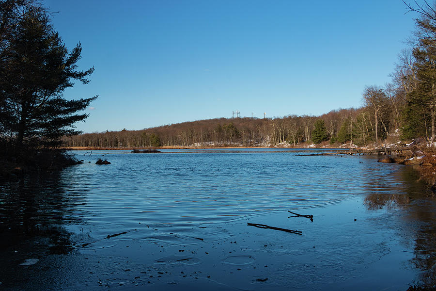 Blue Sunday at Louisa Pond Photograph by Jeff Severson