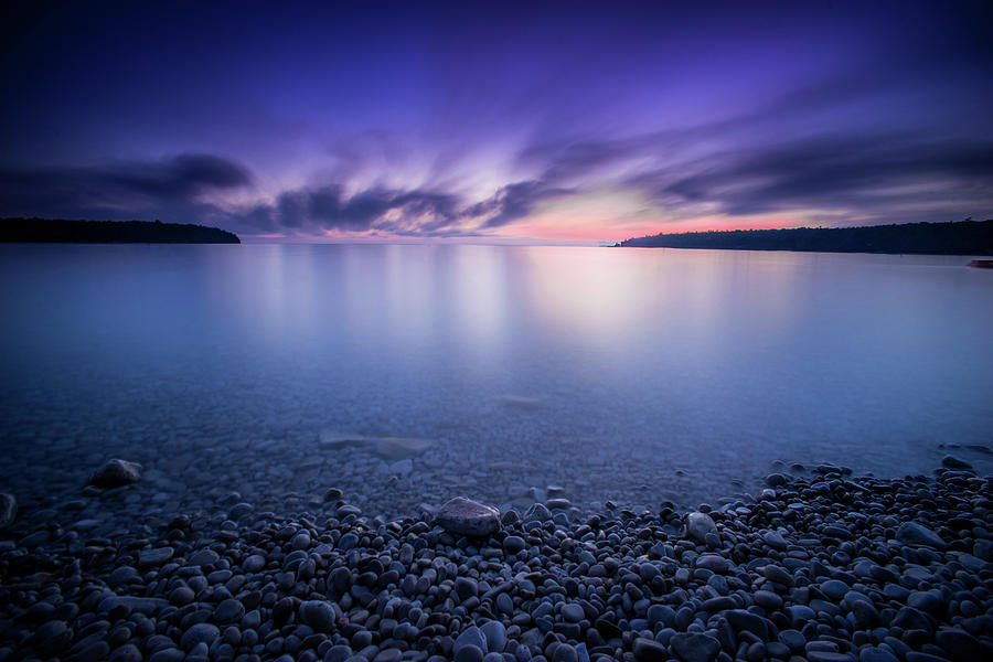 Blue Sunrise Photograph by David Heilman