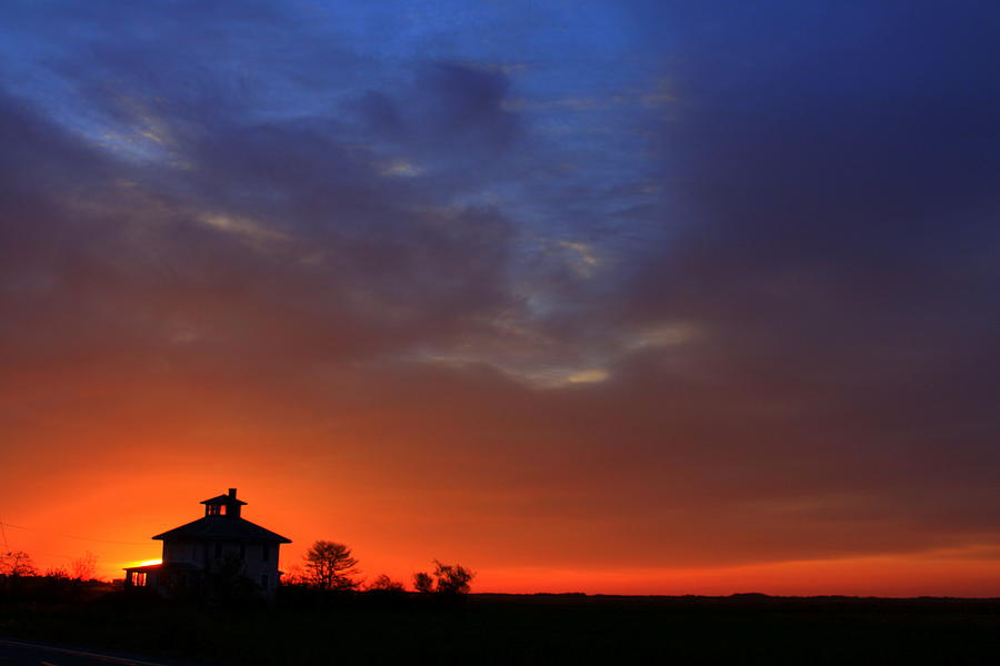 Blue Sunrise Photograph by Suzanne DeGeorge
