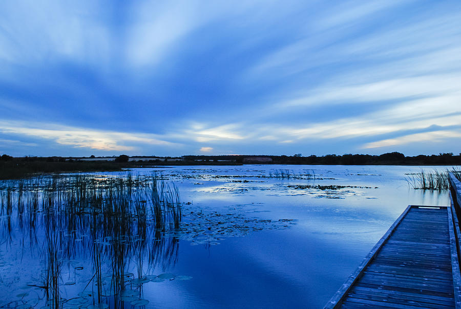 Blue Sunset 2 Photograph by Pamela Williams