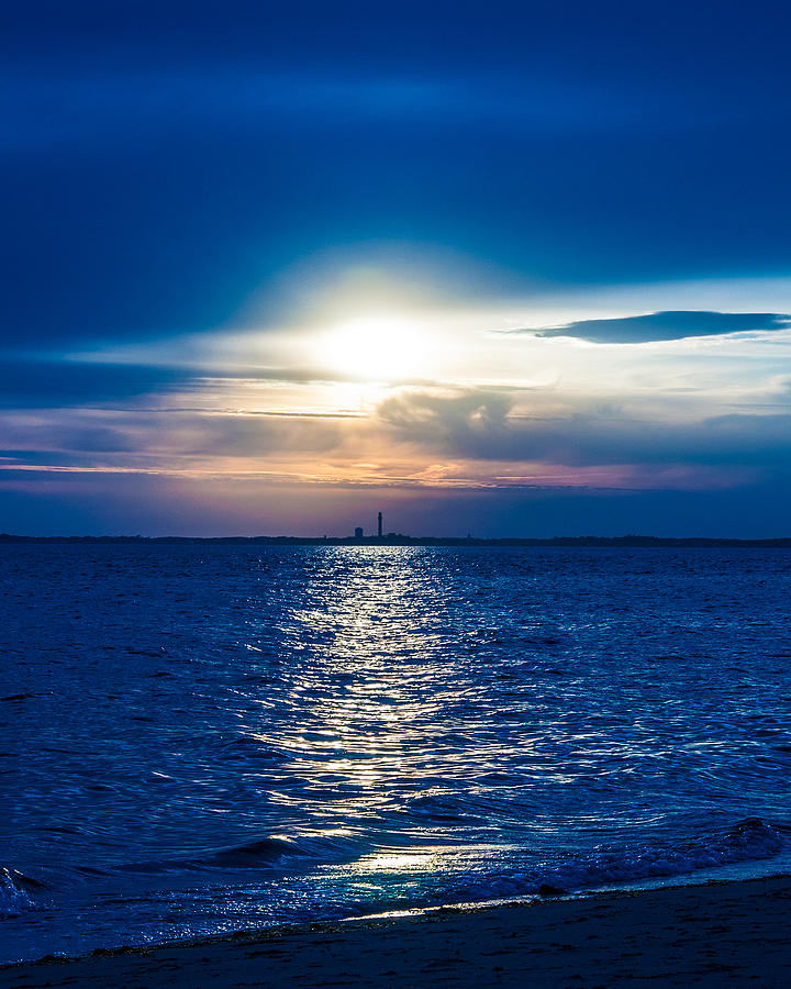 Blue Sunset Photograph by Karen Regan