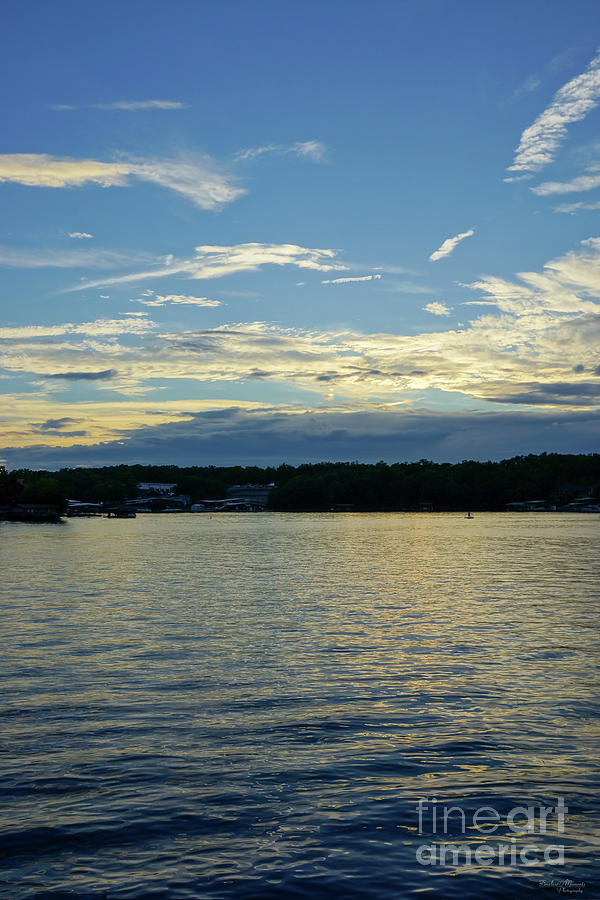 Blue Sunset Lake Of Ozarks Photograph by Jennifer White