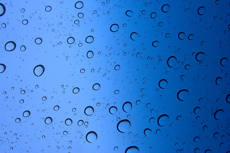 Blue Teardrops 1 Photograph by Famiglia Studios Fine Art America