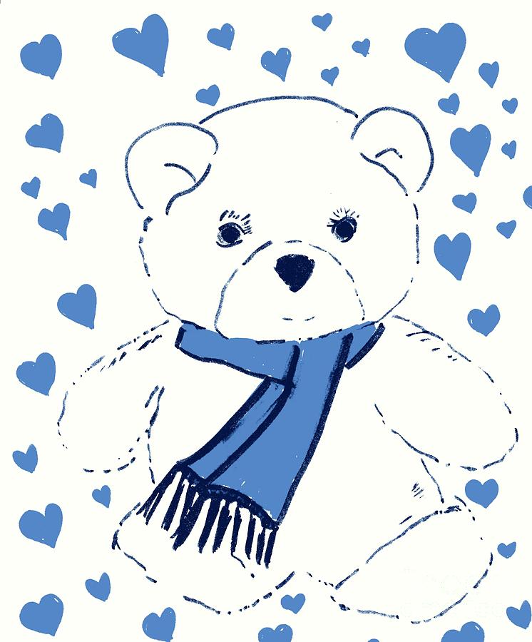 HD blue teddy bear wallpapers | Peakpx