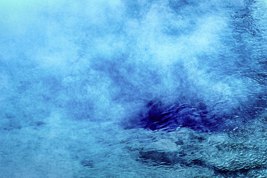 Blue Thermal Pool - Yellowstone Photograph by Stuart Litoff