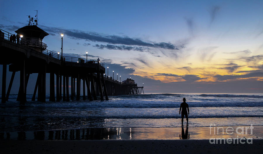 Huntington Beach - Bring on the Night Photograph by Kip Krause