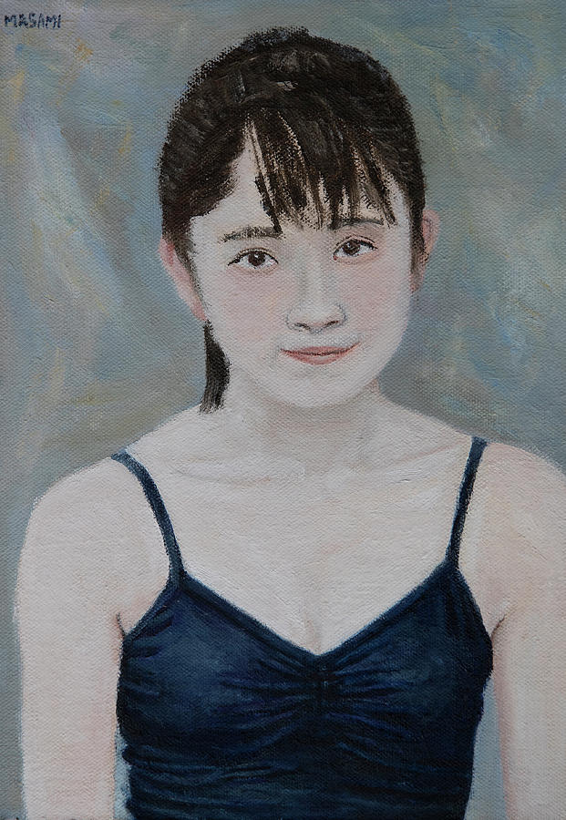 Blue Top Painting by Masami IIDA