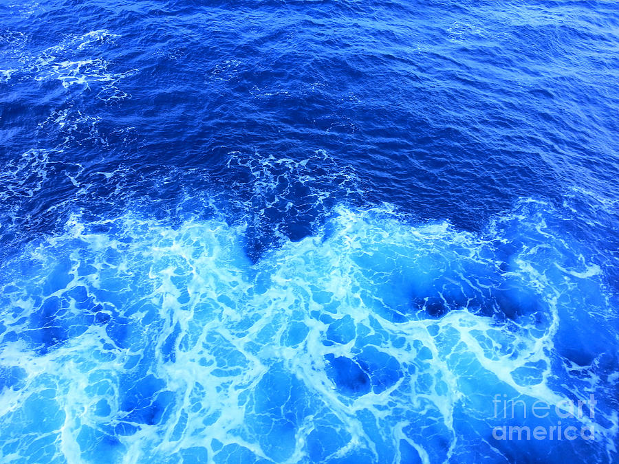Blue Turbulence Photograph by Robert Knight