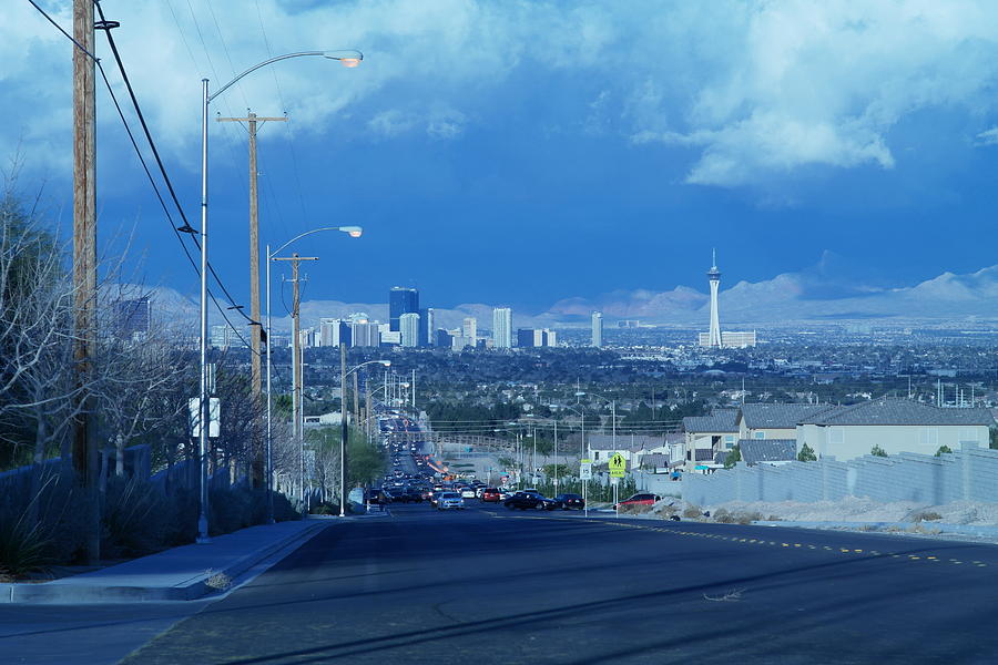 Blue Vegas by Carl Wilkerson Blue Vegas by Carl Wilkerson
