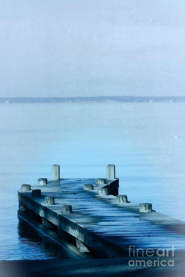 Blue Water Photograph by Ella Kaye Dickey