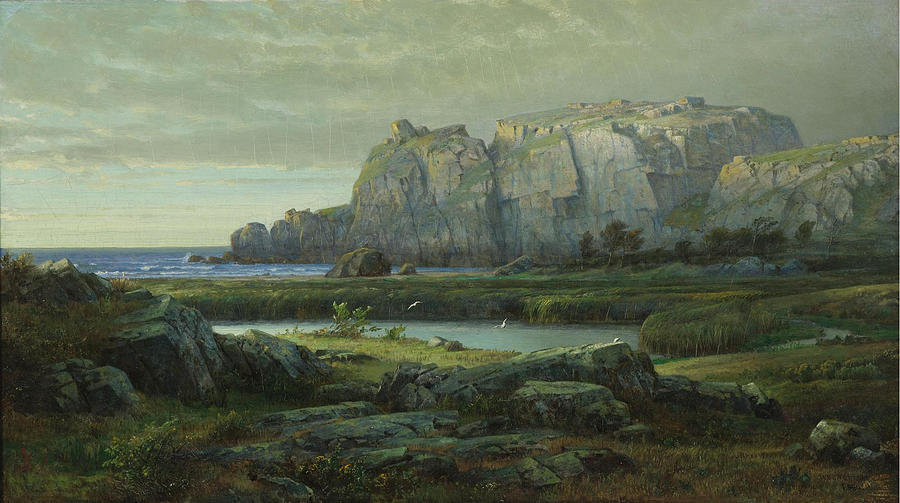 Blue Waters Painting by William Trost Richards