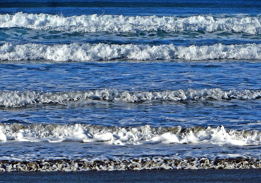 Blue Wave Photograph by Michael Ramsey