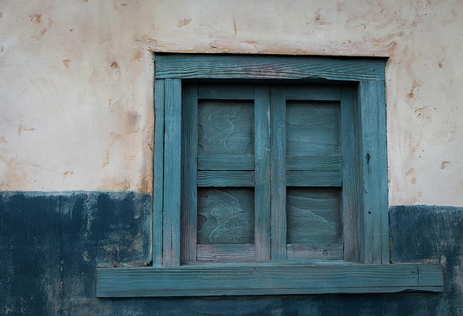 Blue Window Photograph by Gary Oliver - Fine Art America