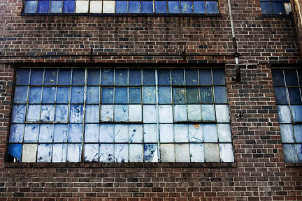 Blue Windows Photograph by Melissa Newcomb