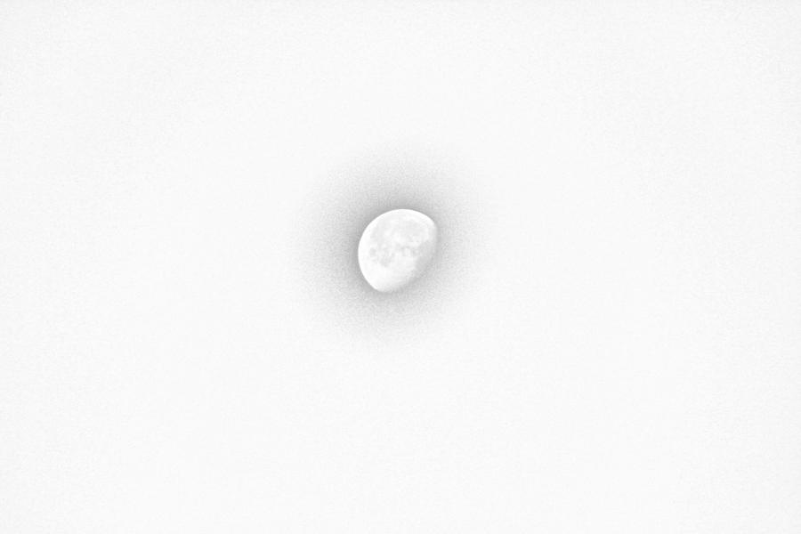 Blueberry Cream Moon Digital Art by Colleen Cornelius