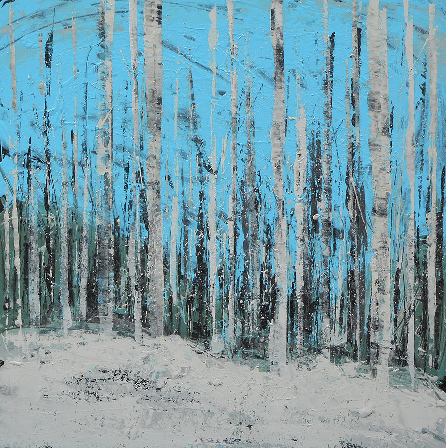 Bluebird Day Painting by Rhodes Rumsey